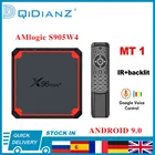 ТВ-приставка X96 MINI PLUS Amlogic S905W4, Android 9,0, 4K, 2 + 16 ГБ, 2 ядра, Wi-Fi, мультимедийный плеер