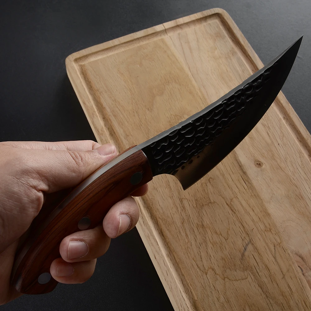 XYj 5.5 inch Chef Knives Kitchen knife High Carbon Stainless Steel Knife Meat Bones Cleaver Slicing Cooking | Дом и сад