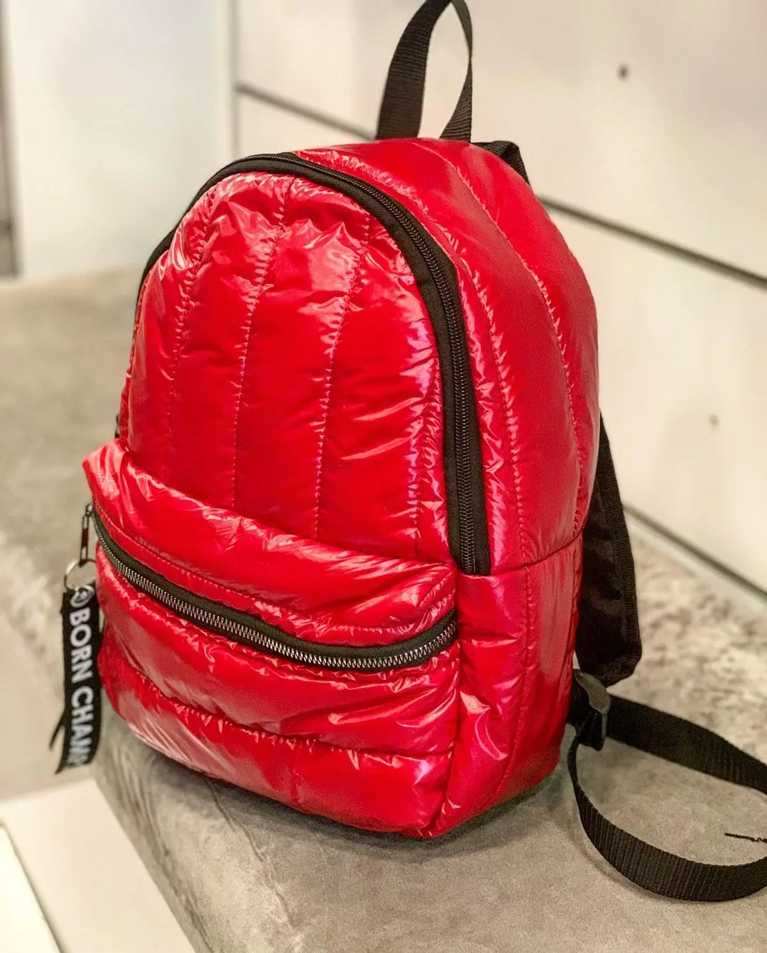 

Red Color Backpack Waterprof Stylish Fashion 2021 Comfortable LENGTH: 32 CM WIDTH: 22 CM Female Lady Women Girl Bag