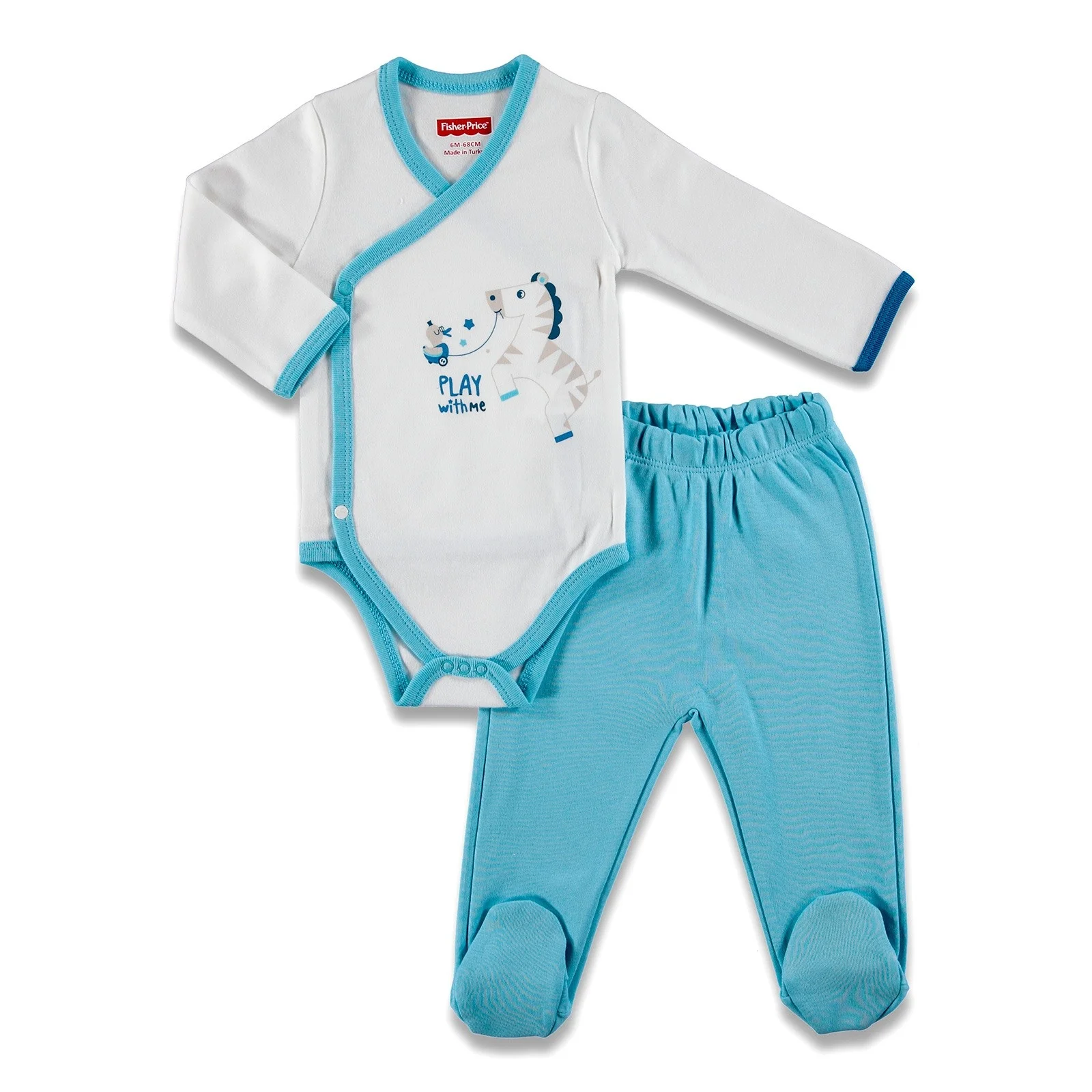 Детские Боди ebebek Fisher Price Play with Me комплект с брюками| |