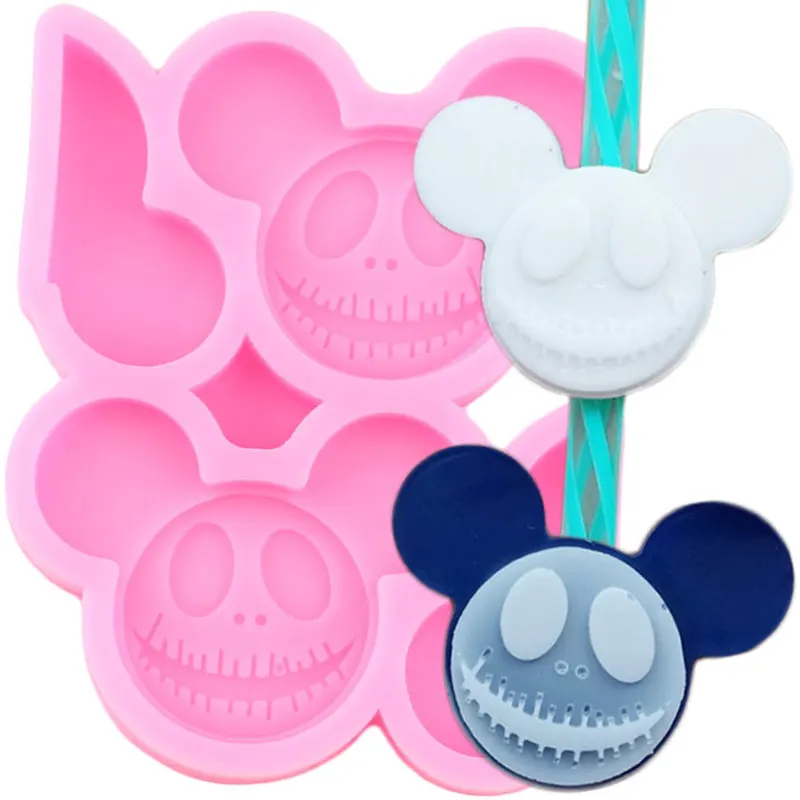 

3D Джек Мышь/солома, фигурки жениха и невесты; Силиконовые формы DIY вечерние инструменты для украшения тортов из мастики эпоксидная смола, фо...