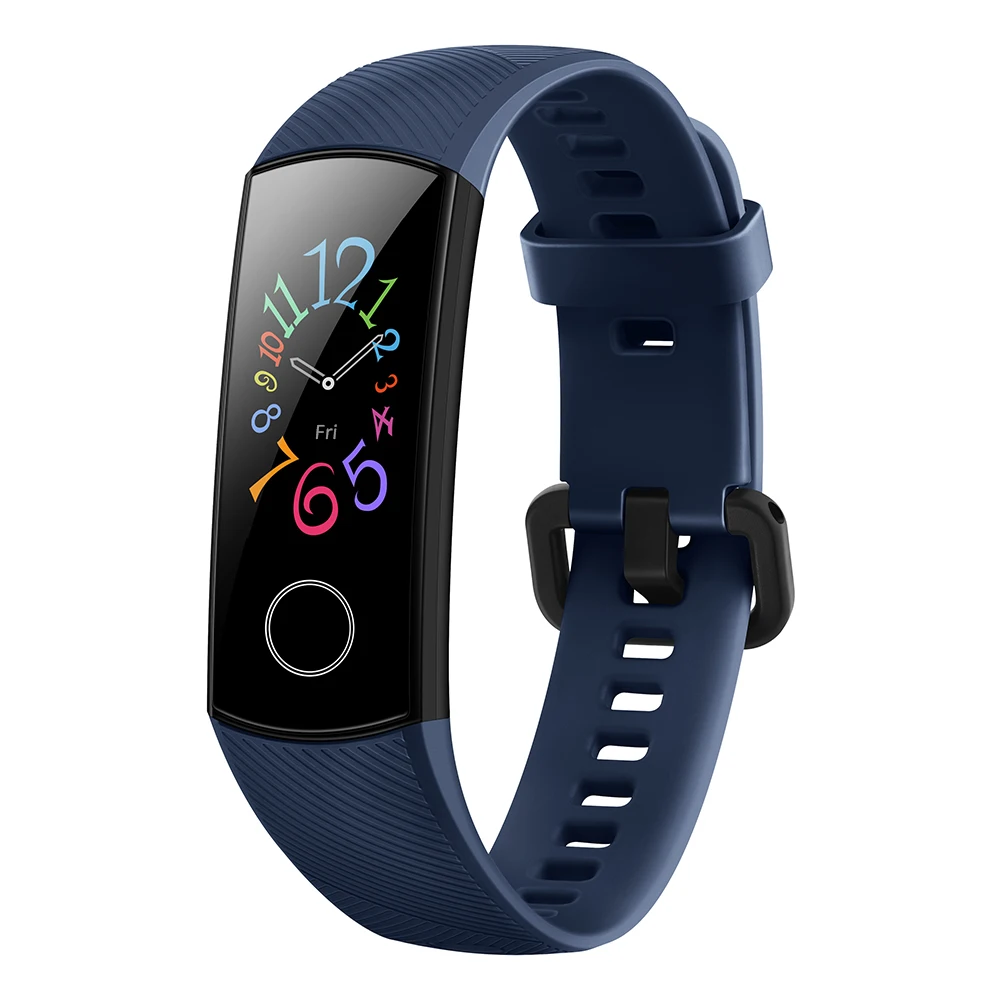 Global Versio huawei Honor Band 5 4, умный Браслет, умный браслет, шагомер, сенсорный экран, для плавания, сердечного ритма, сна, монитор