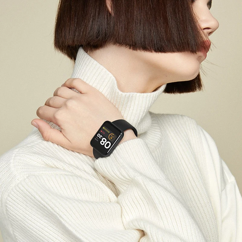 Смарт-часы Xiaomi Mi Watch Lite GPS 1 4 дюйма TFTLCD водонепроницаемые 5ATM Bluetooth 5 пульсометр