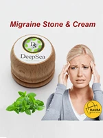 deepsea spa massage stone cream for migraine head neck shoulder waist pain 100 natural product freezing effect of menthol