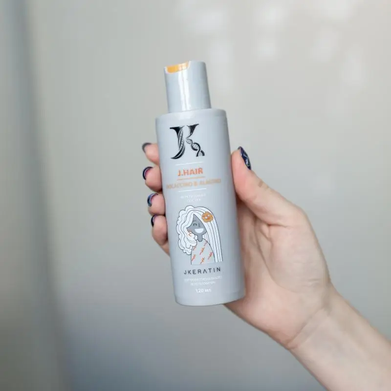 JKeratin Кератин для выпрямления жёстких кудрявых волос J.Hair 120 мл.|Уход за волосами и