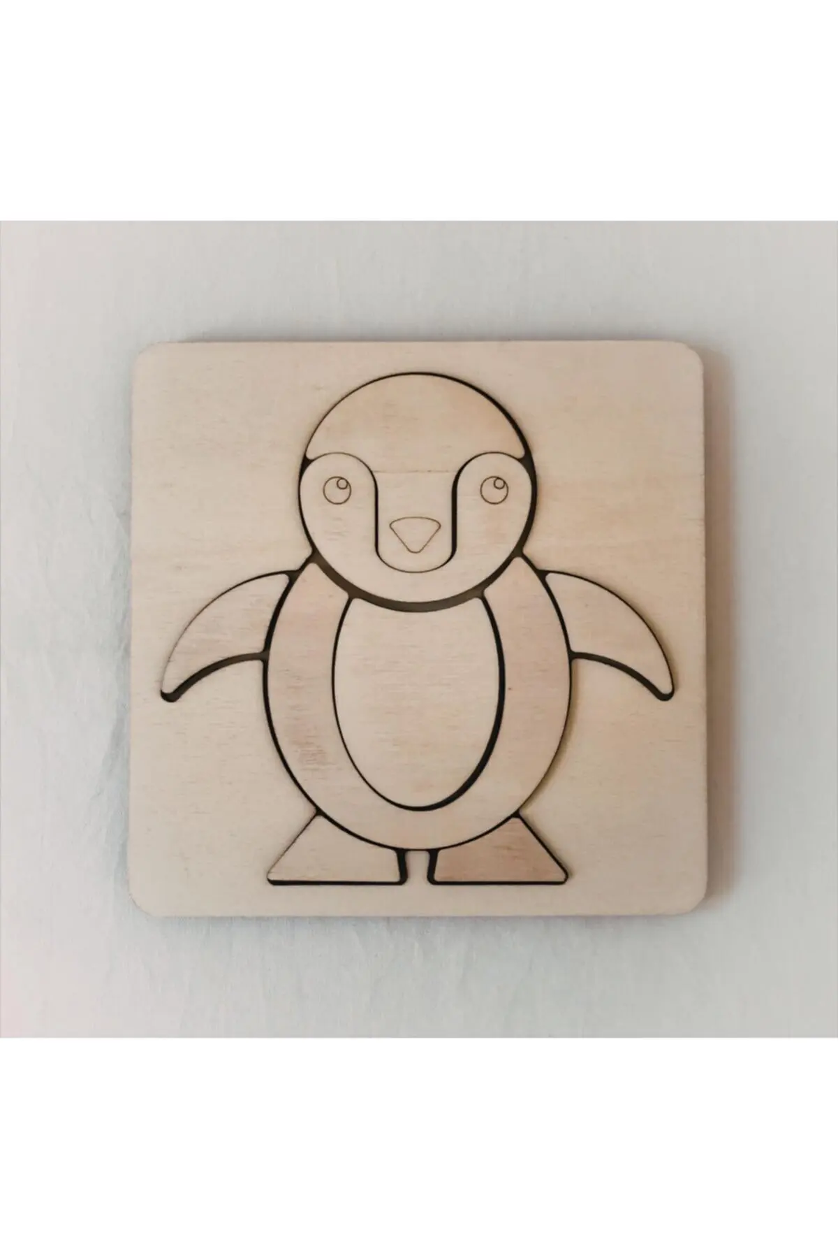 

Wooden Puzzle Penguin Turtle Sea Horse Figure Paintable Wooden Jigsaw For Children Montessori Educational Creative Toys Kids