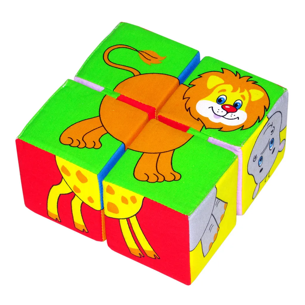 Cubes мякиши собери picture animal Africa | Игрушки и хобби
