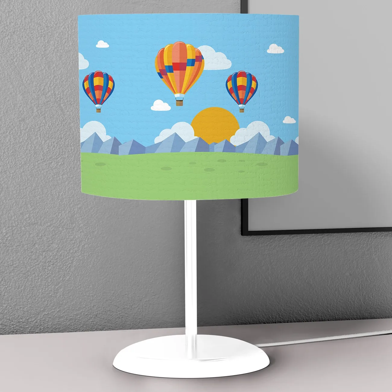 

Desk Lamps Decoration Table Night Lights Control For Baby Bedroom Bedside Lampshade Light Model 014