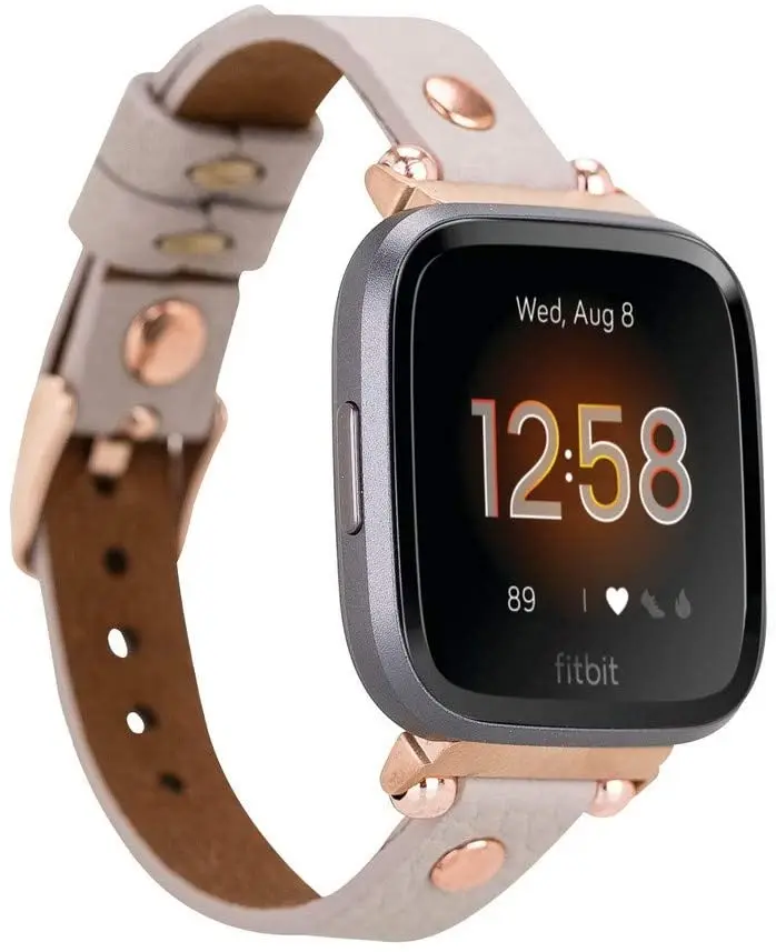 Булетта Fitbit Versa кордон Ферро розовое золото троклу ERC3 Bej | Наручные часы