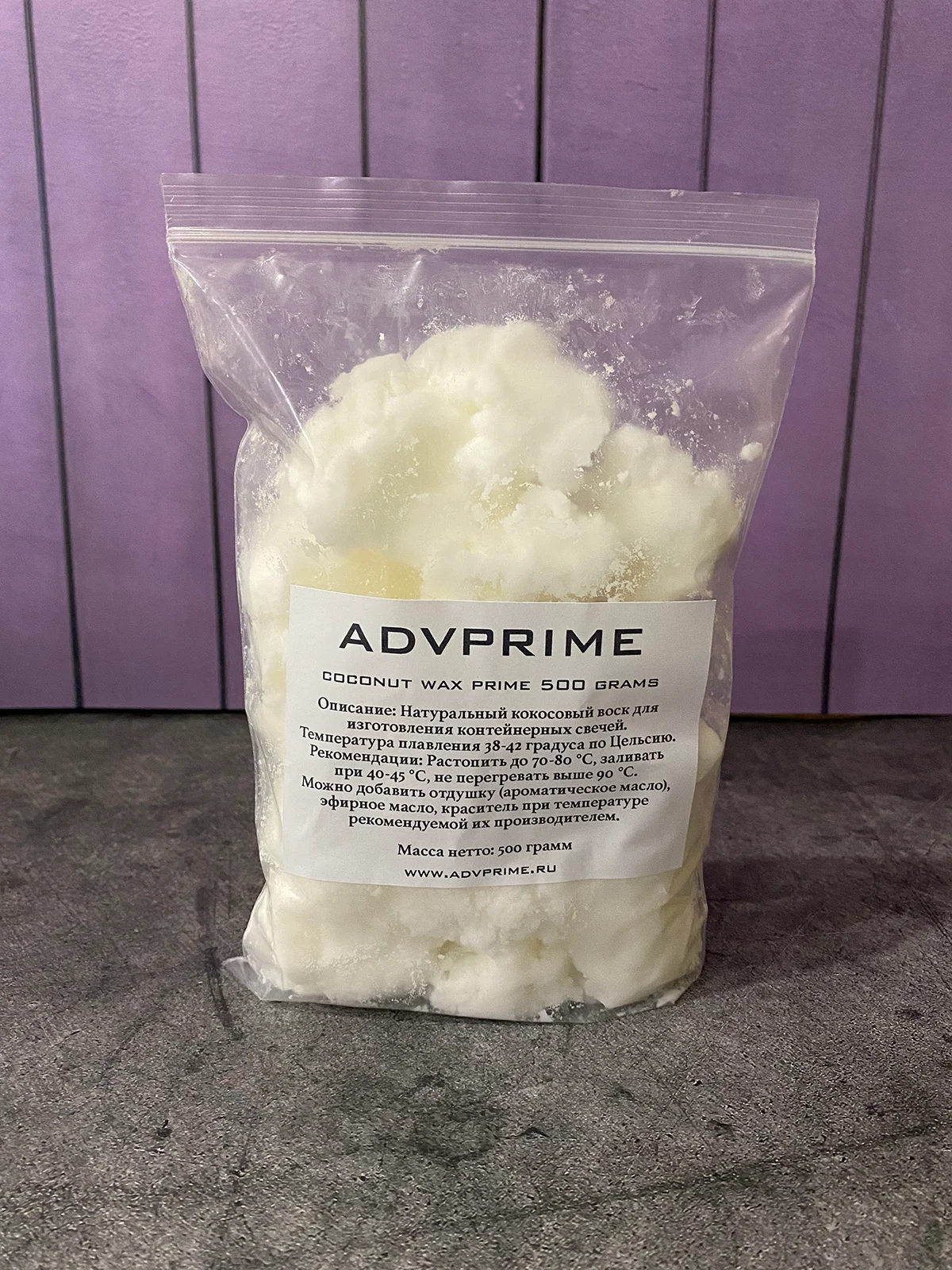 Coconut wax for making container and mould candles 1 kg/500 grams candlemaking diy candle in jars glasses 100% natural eco product | Дом и сад