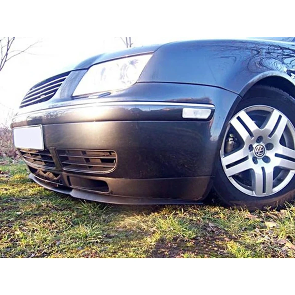Передний спойлер для VW JETTA MK4 / BORA CUPRA R бампер евро губа универсальный комплект 3 шт.