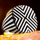 Классические Полосатые Стиль мужское кольцо Handcarved Модные мужские ювелирные изделия твердого стерлингового серебра 925 Сделано в Турции для мужчин для подарков