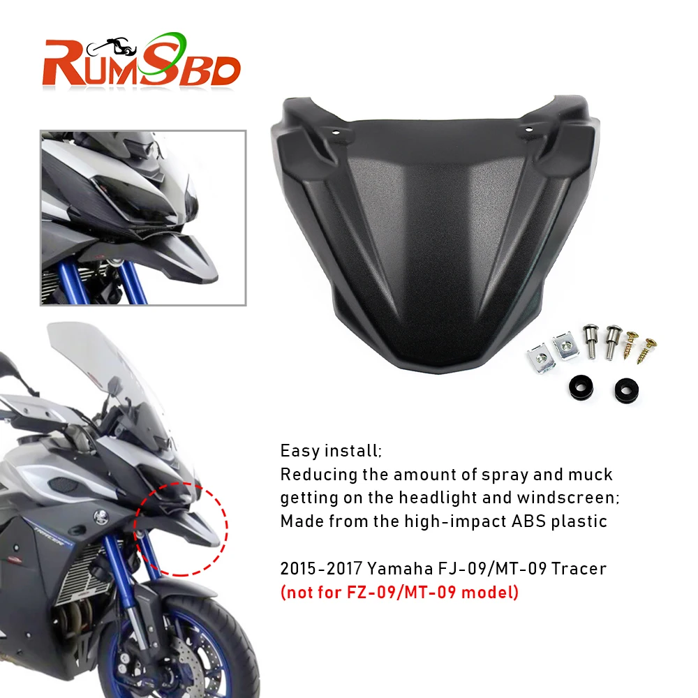 Крыло клюв для Yamaha MT09 Tracer 900 GT MT 09 FJ09 части мотоцикла обтекатель клобук расширение