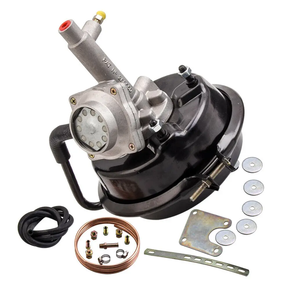 

Front Universal 7" Remote power Brake Booster Fit For Peugeot for Dodge VH44