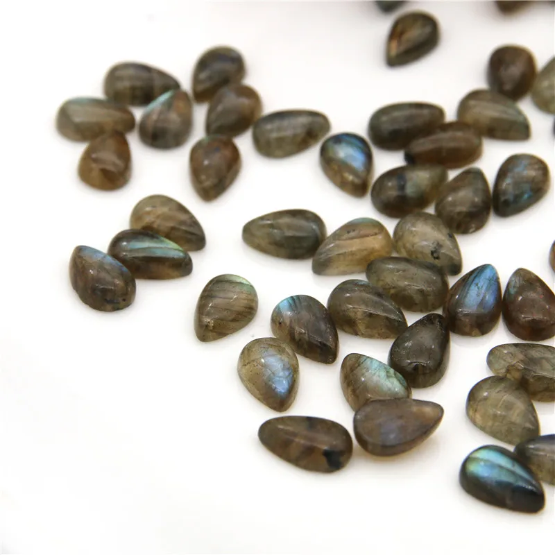 5 шт./упаковка кабошоны из натурального камня 6 Х9 мм | Украшения и аксессуары