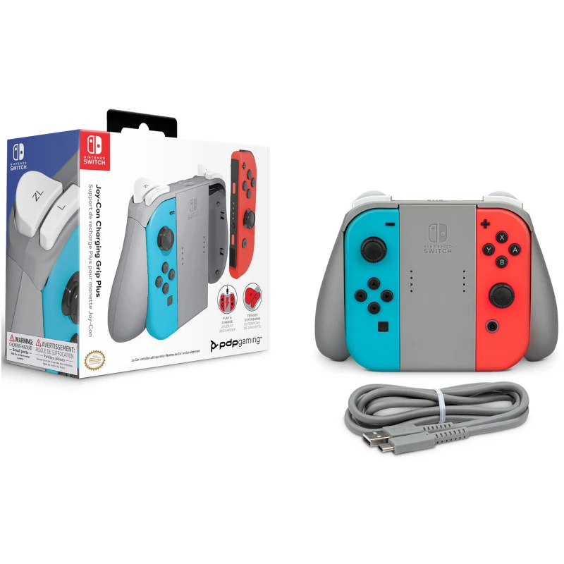 Держатель Joy Con Charging Grip Plus подзаряжающий для Nintendo Switch|Запасные части| |