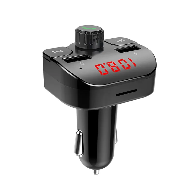 Автомобильный комплект, FM модулятор, Bluetooth, FM передатчик, lcd Аудио MP3 плеер, двойной USB, быстрая зарядка, зарядное устройство, автомобильные аксессуары, новинка