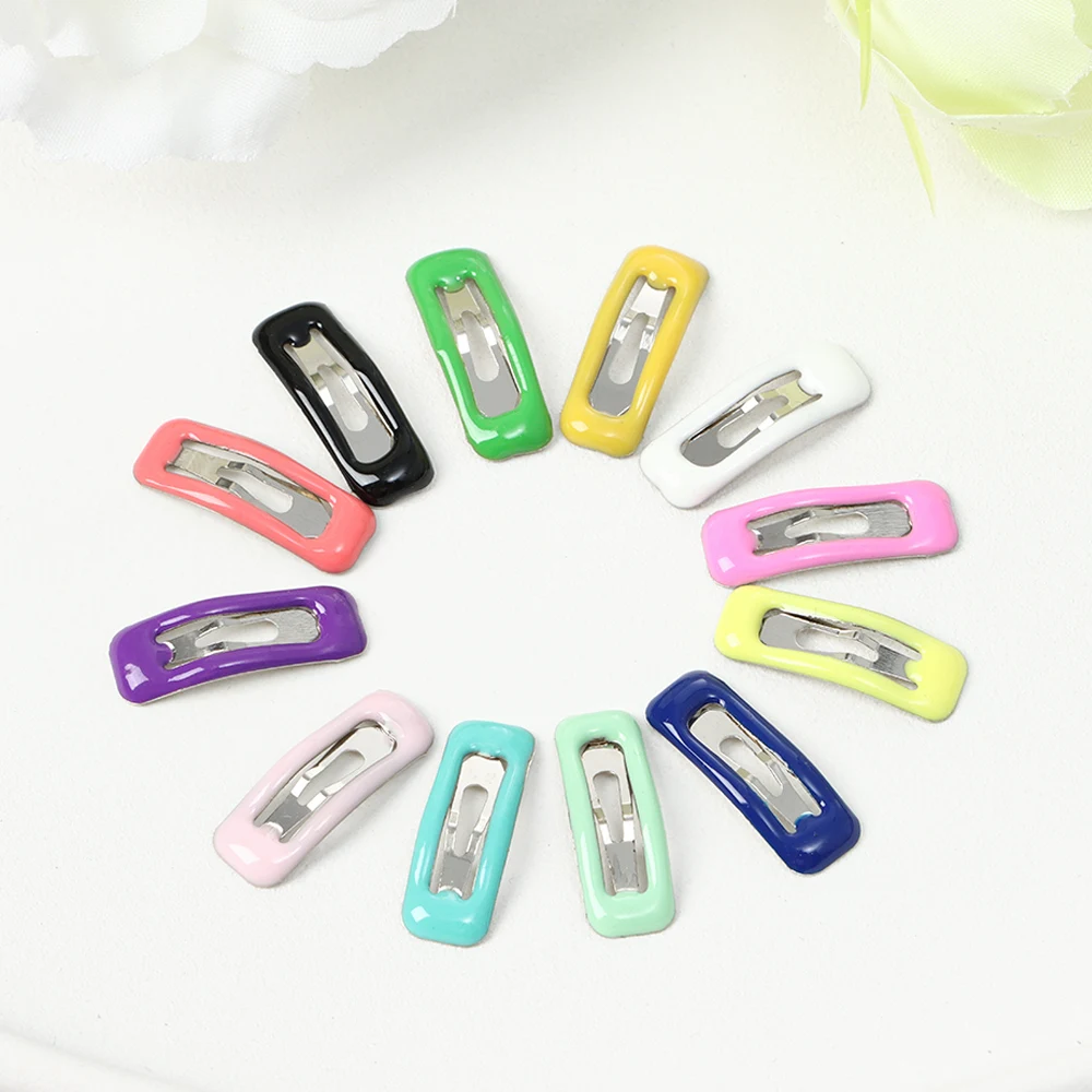 10 шт. милые мини кукольный заколки для волос детские конфеты Цвета кукла заколка