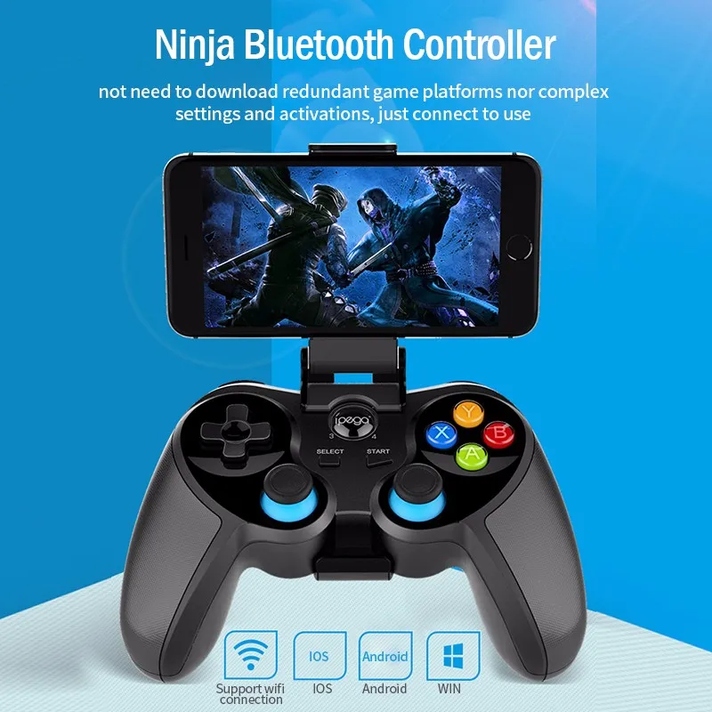 IPEGA PG-9157 беспроводной Bluetooth геймпад джойстик с кронштейном для PUBG игровой контроллер Джойстик для IOS Android смартфон