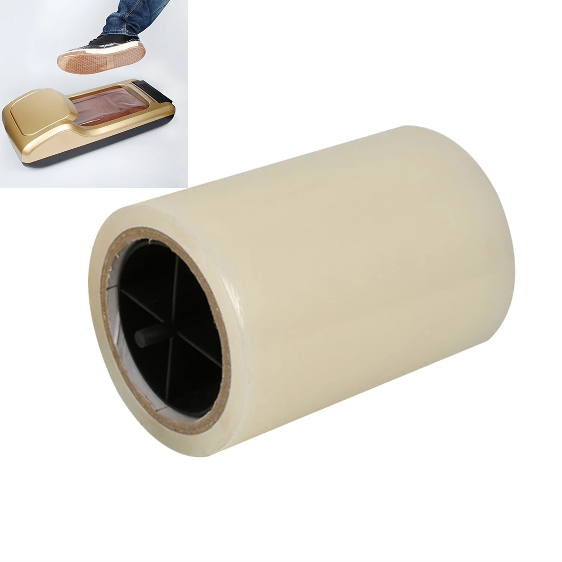 Полезные обувной пленкой 1 рулон автоматической крышкой дозатора специальный