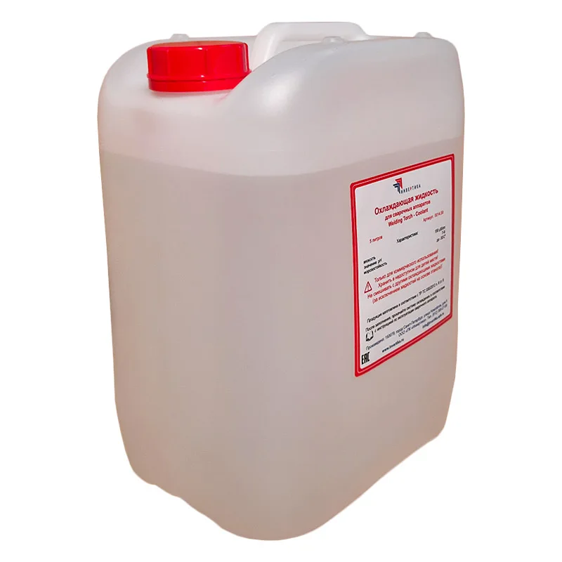 Welding Cooling Liquid item No. 0014.30 for welding Water-Cooled Machines (5 ltr) torch cooling. WATERCOOLER COOLANT TIG MIG MAG |