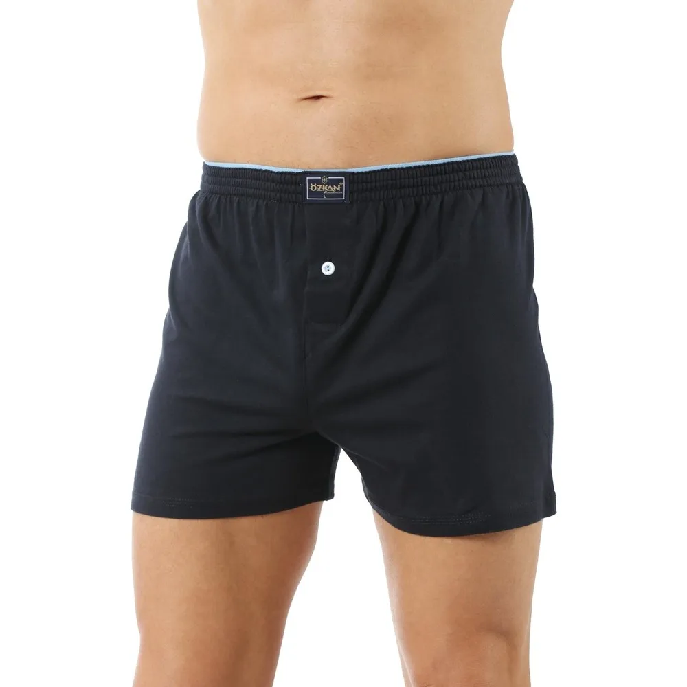 

6 pcs Mens Underwear Boxer Shorts Casual Cotton Sleep Underpants Quality Plaid Loose Comfortable Homewear Panties - OZKAN