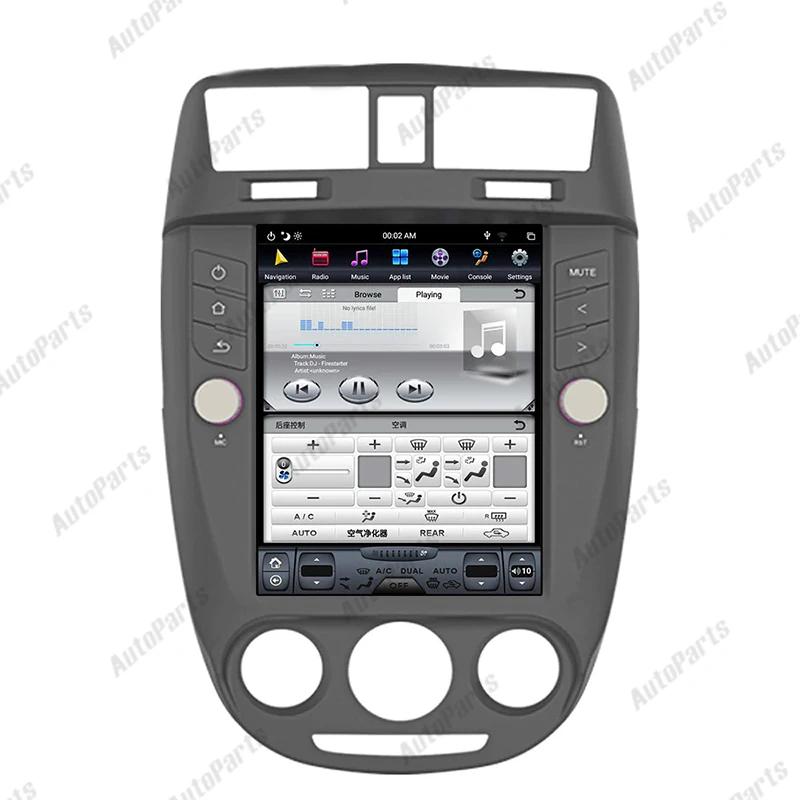 

KUKUZ Car Stereo Android 9 Tesla Style Car Radio Screen 10.4" For Buick Excelle 2008-2014 DVD GPS Navi Head Unit Carplay
