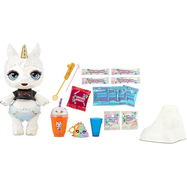 Пупс MGA Entertainment "Poopsie Surprise Unicorn" Лама 35 см бело розовая|Куклы| |
