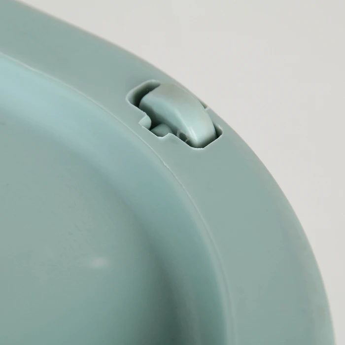 Набор для уборки ведро на колёсиках с пластиковой центрифугой 16 л швабра