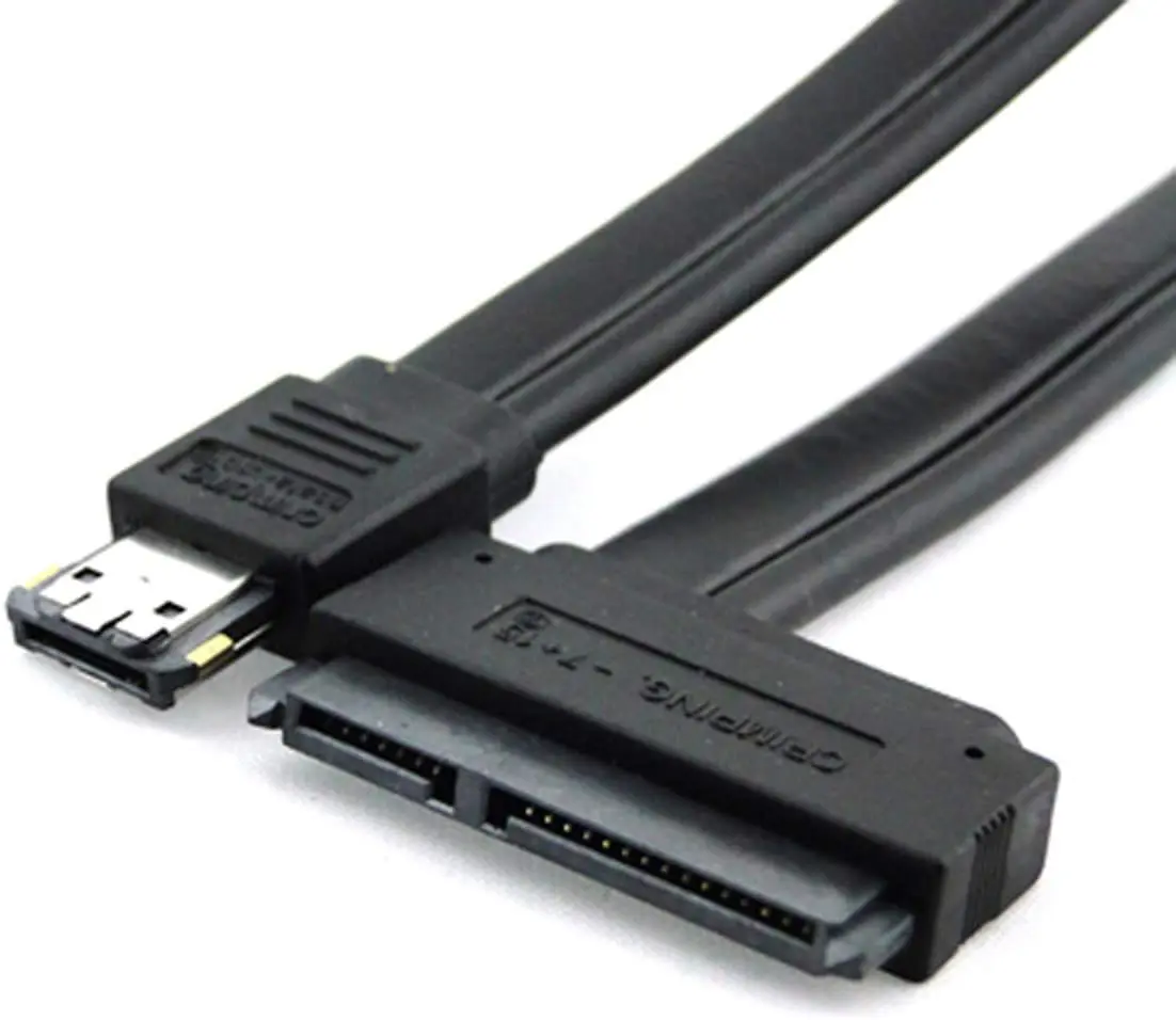 50 см Двойное Питание 12 В и 5 в esip Power ESATA USB 2 0 комбинированный к 22-контактному кабелю