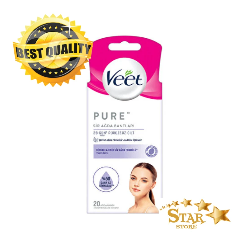 

Veet полоска для восковой депиляции, 20 шт. в посылка, высокое качество