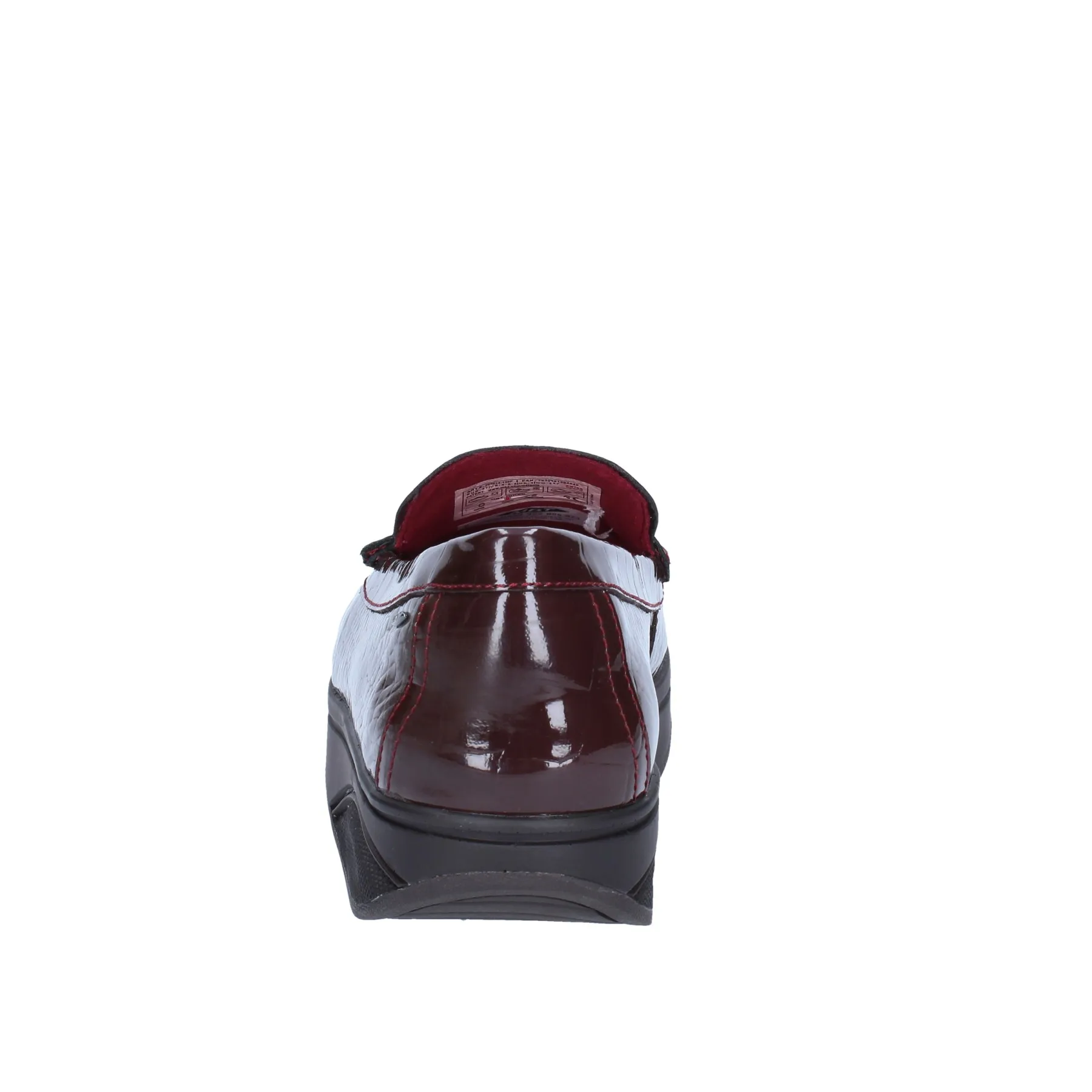 Женские туфли лоферы Цвет Бордовый|Обувь без каблука| |