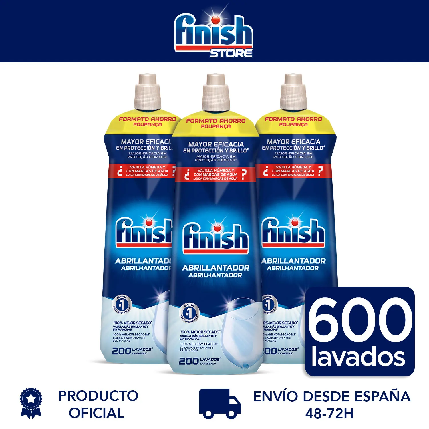 Приспособление для мытья посудомоечной машины-3 шт. в упаковке 800 мл-600 промытый |