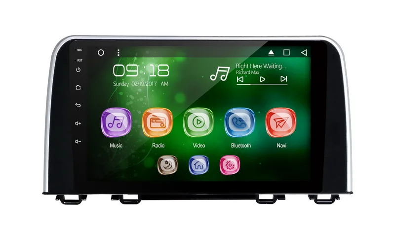 Allways Автомобильный мультимедийный экран 9 дюймов Android 8 1 четырёхъядерный ГБ ОЗУ 16