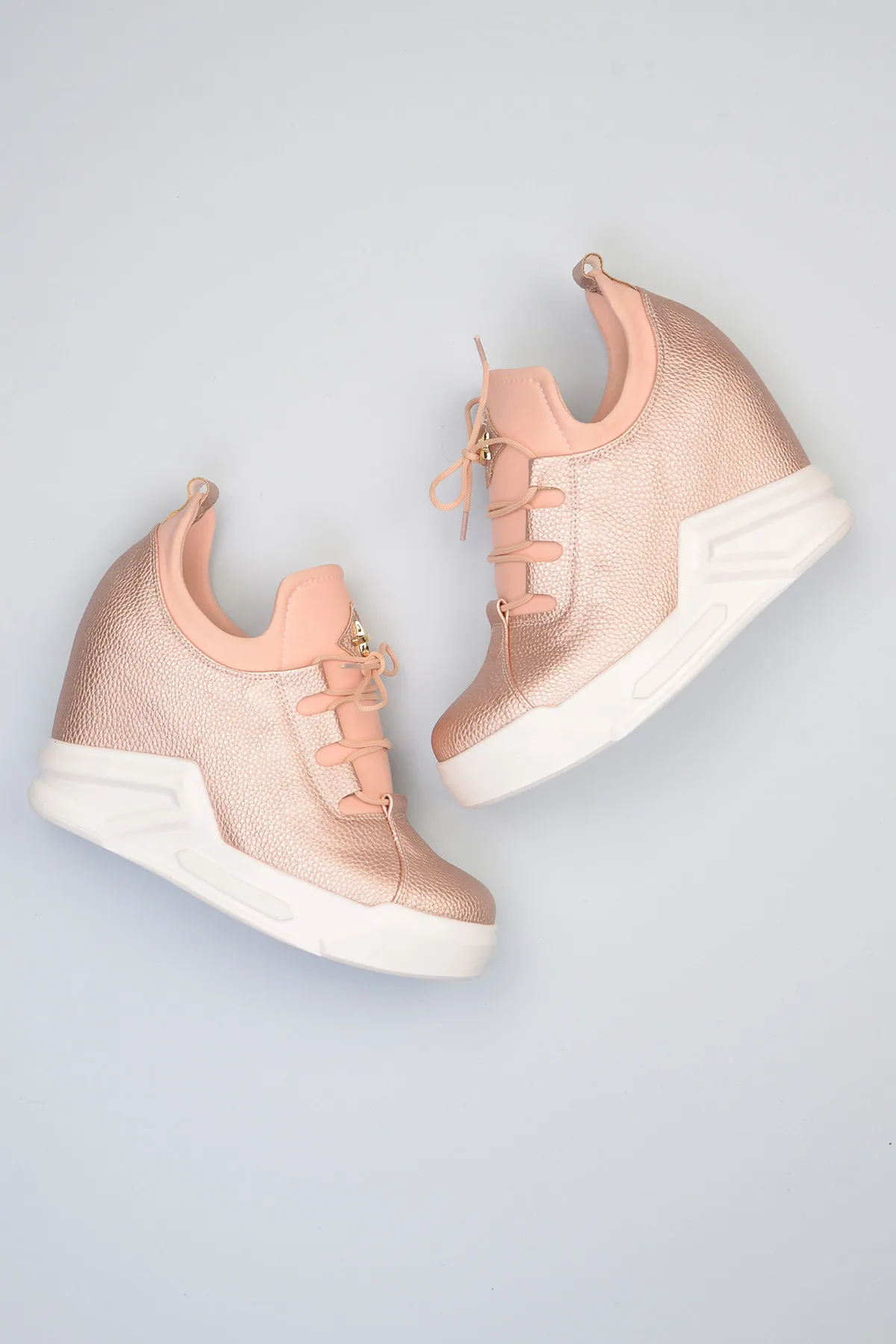 Bambi Pink Women 'S Wedges Shoes F0327510417 | Обувь