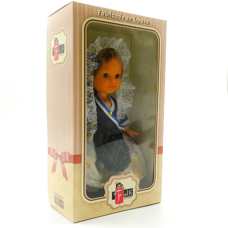 Doll Collection 25 cm regional dress Alicantina Foguerera Alicante. Made in Spain by Folk craftsmanship. Original gift | Игрушки и хобби