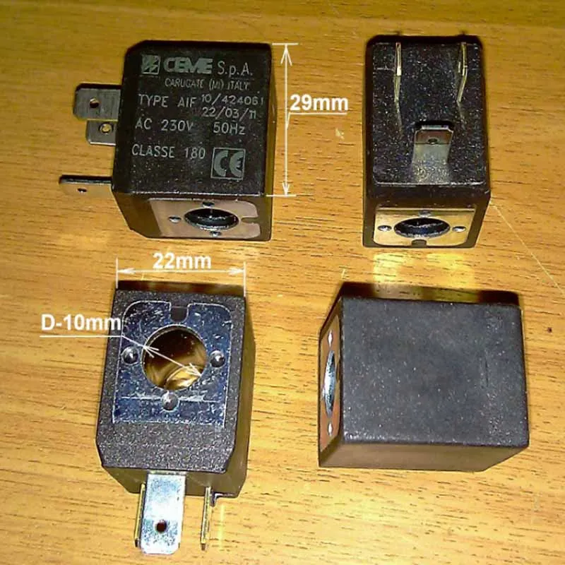 Катушка соленоидного клапана подачи пара для парогенераторов отпаривателей Bosch