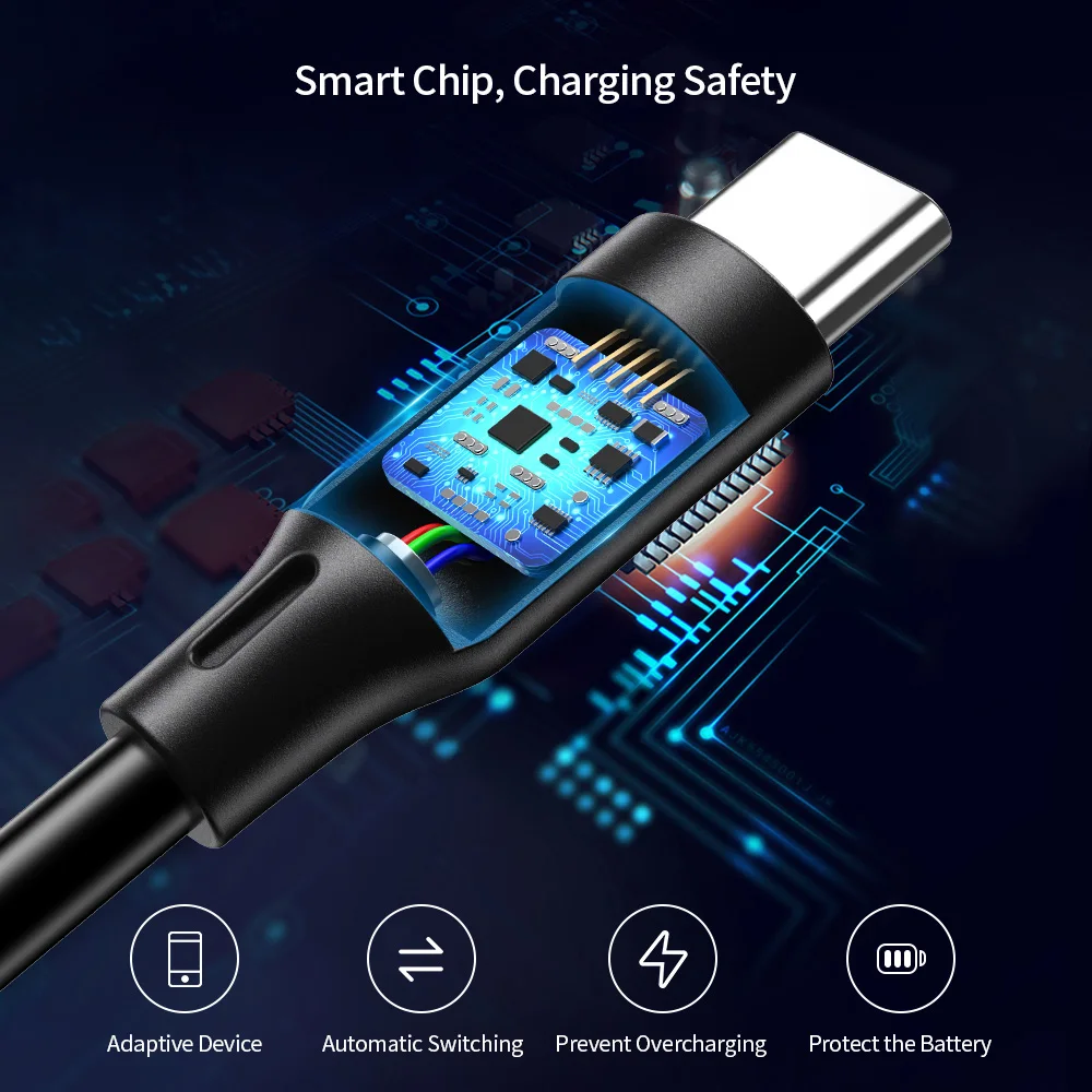 USB кабель RAXFLY типа C для Xiaomi Redmi Note 7 быстрой зарядки usb iphone Micro USB|Кабели мобильных