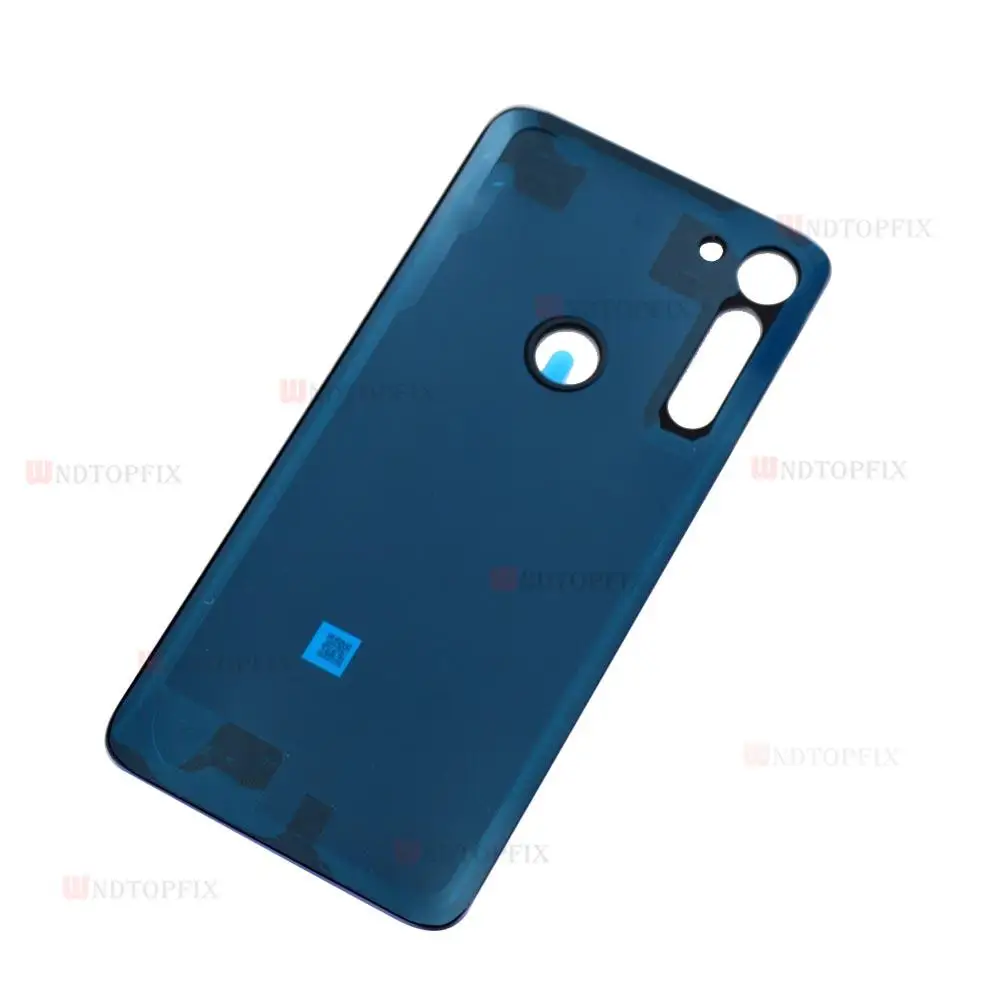 Новинка Крышка батарейного отсека для Motorola Moto G8 Play Задняя стеклянная панель