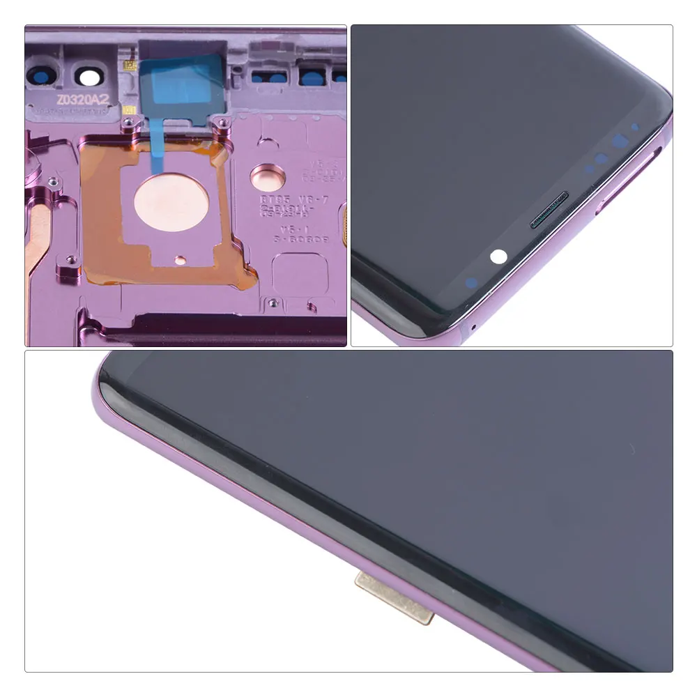 Ori для samsung Galaxy S9 Plus G965F G965U G965W AMOLED дисплей с кодирующий преобразователь сенсорного экрана в сборе запасные части