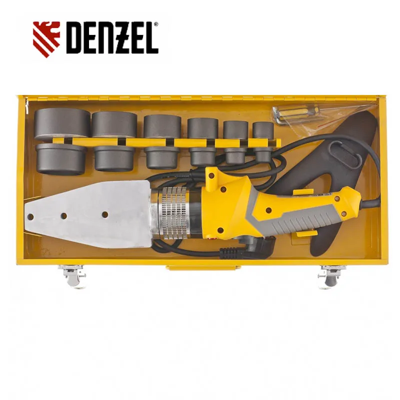 Аппарат для сварки пластиковых труб DWP-2000 Х-Pro 2000 Вт 300 град комплект насадок 20-63 мм