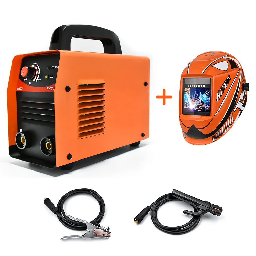 

Сварочный аппарат mma inverter 220 В, высококачественный дешевый и портативный сварочный инвертор, сварочные аппараты ZX7-200 GT
