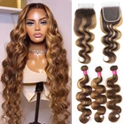 Пряди волнистых волос с застежкой, пряди с застежкой, 4x4 дюйма, бразильские пряди волос с застежкой, свободная часть