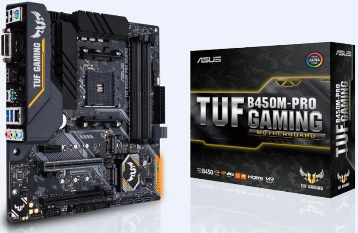 Материнская версия Asus оригинальная игровая (sAM4 AMD B450 B450M-Pro) | Компьютеры и офис