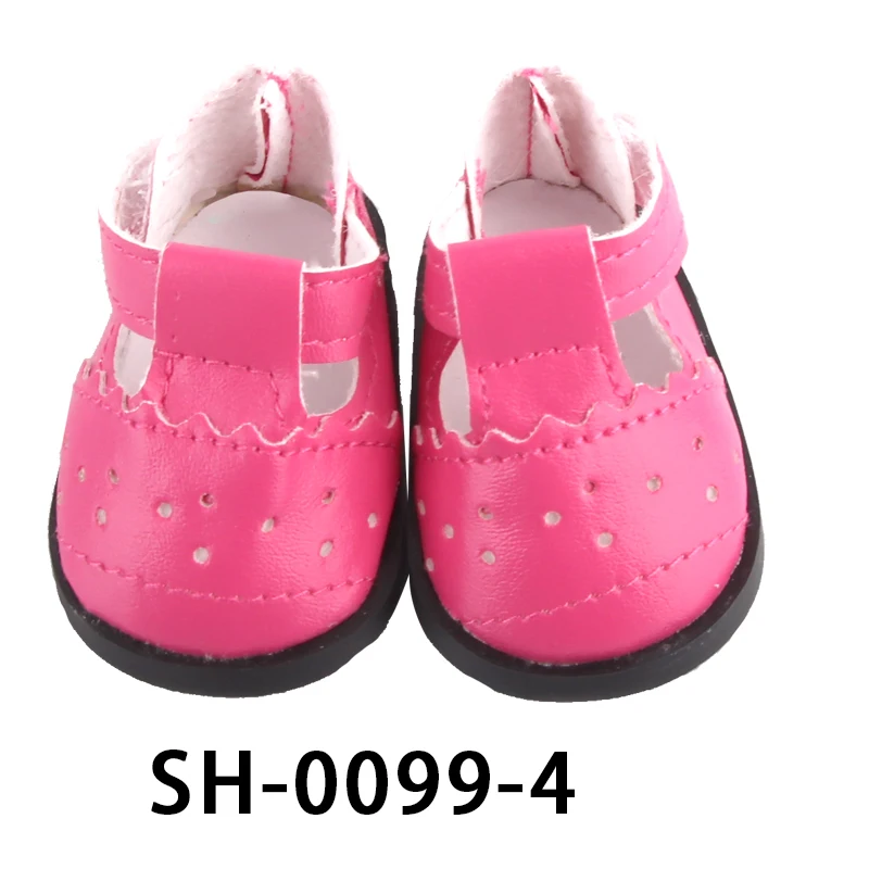 Hollow-carved Design 5.5cm Leather Doll Shoes For 14 Inch American Doll Boots Accessories For Russia,Lesly,Lisa,nenuco DIY Doll