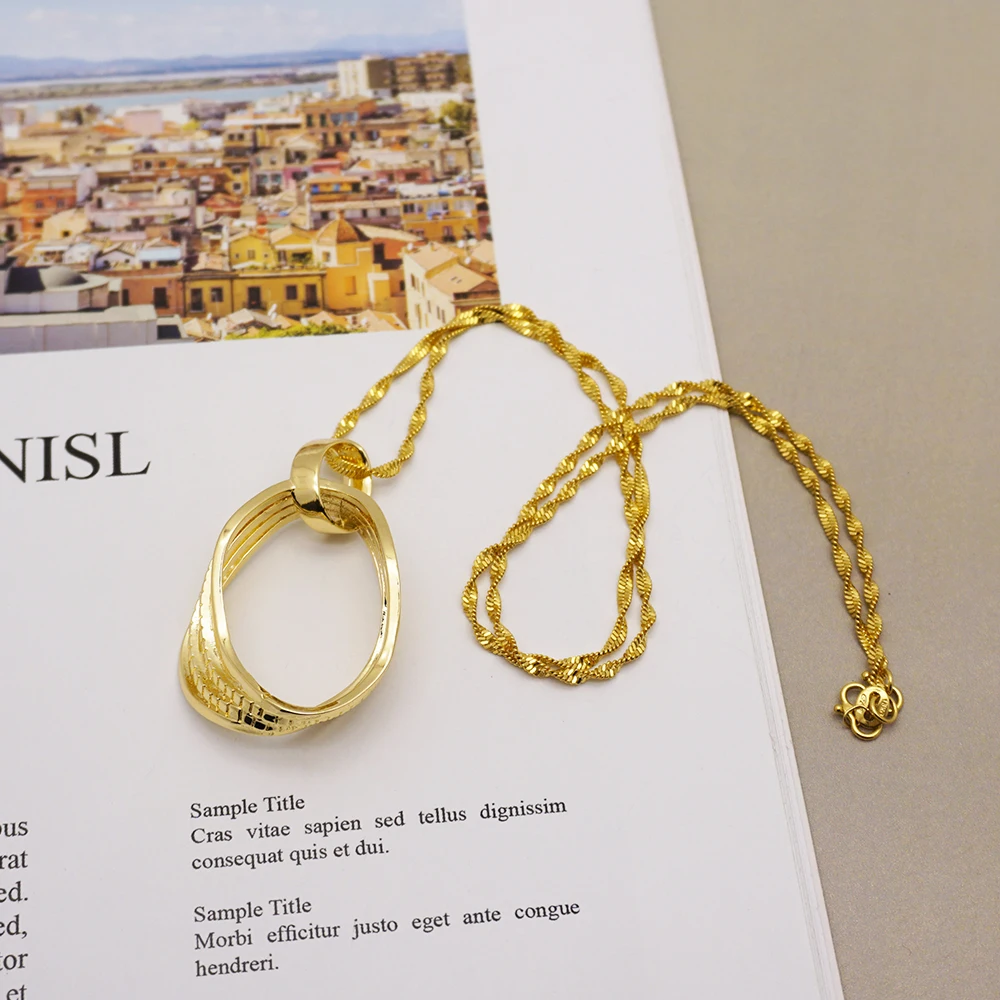 Уникальные свадебные серьги Rmantic эффектные колье с подвеской E206|Ювелирные