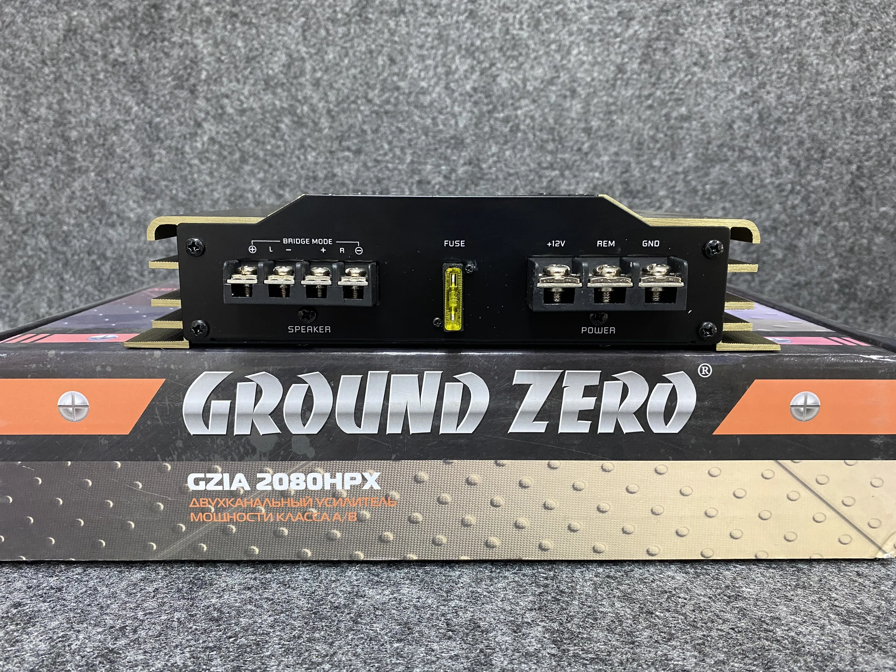 Автоусилитель Ground Zero GZIA 2080HPX