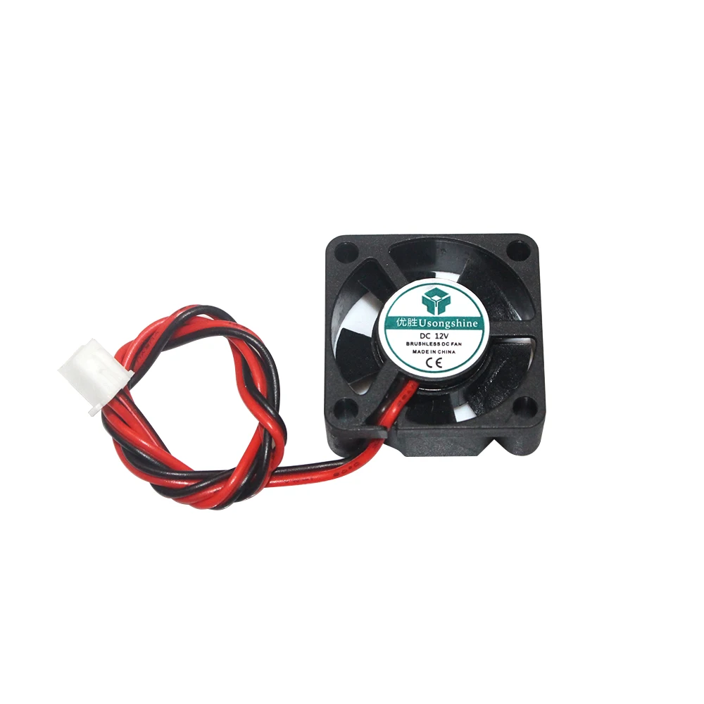 

DC 5V 12V 24V 3010 4010 Fans Cooling Brushless Mini Fan 30*30/40*40*10mm Cable 2Pin Radiator Black For 3D Printer Parts Reprap