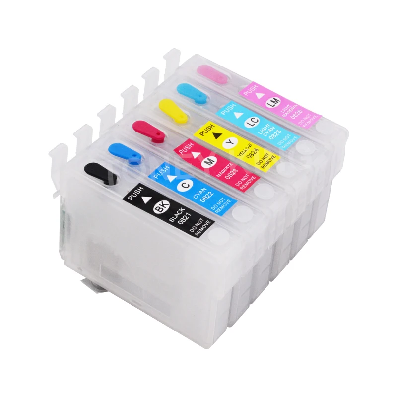 Картриджи для принтера Epson Stylus Photo T50 R290 R295 R390 RX590 RX610 6 × 100 мл | Компьютеры и офис
