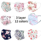 1050 шт одноразовые дыхательные аппараты для взрослых; Принт, купальный костюм с изображением мордочки маска промышленные 3ply петли уха Mondmaskers Wasbaar Mascarillas Маски Рот в наличии